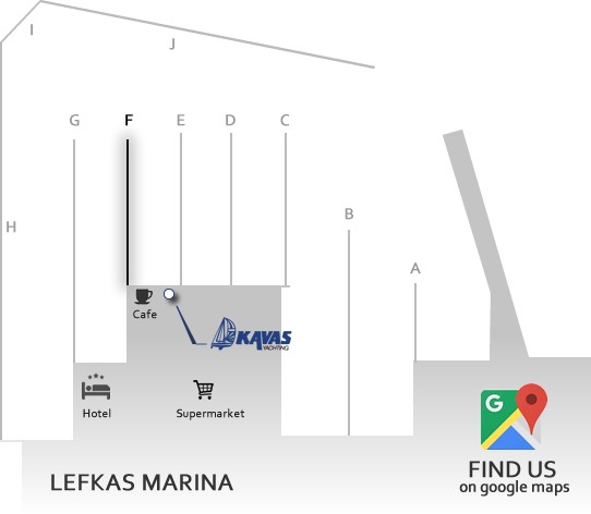 Alimos marina map